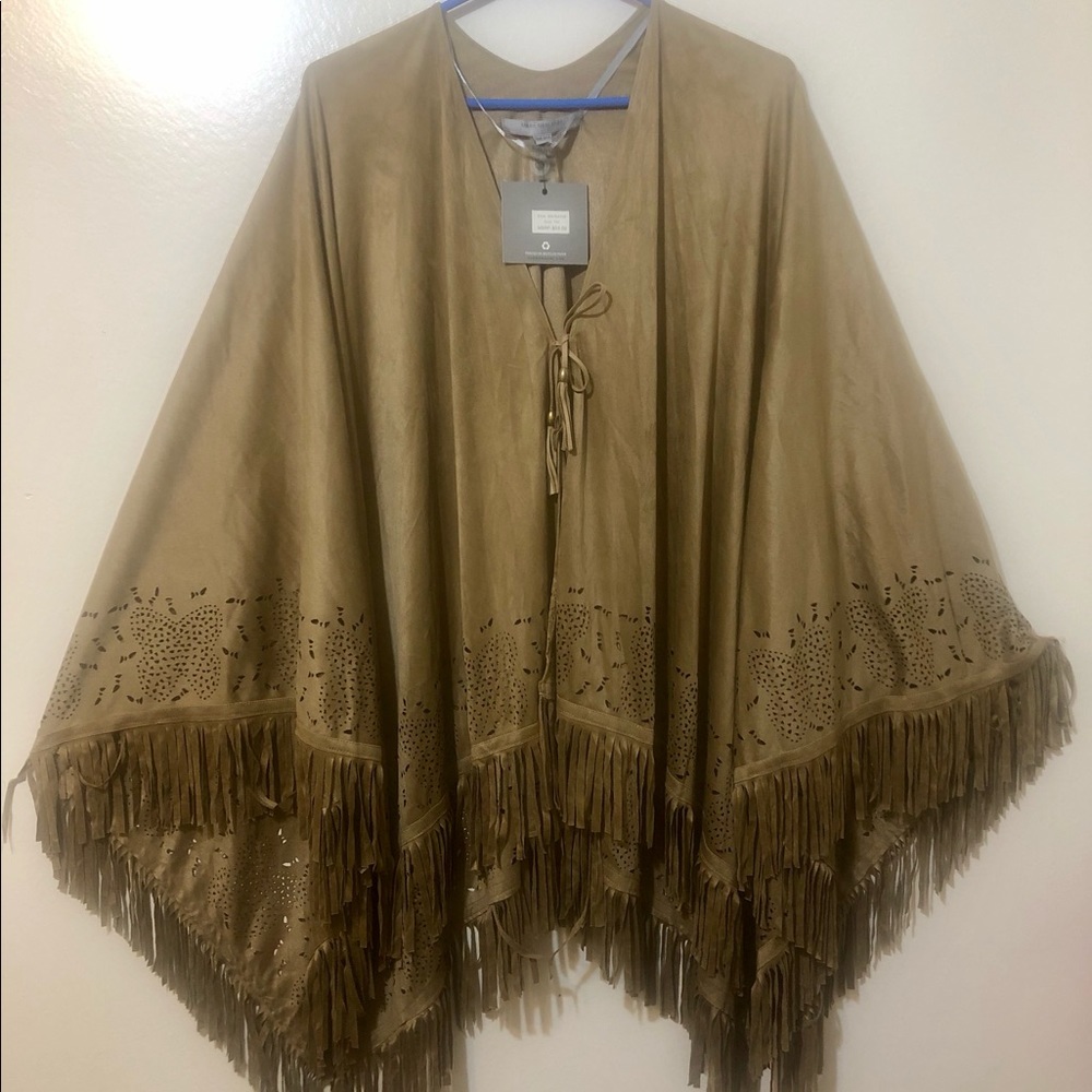 Poncho shawl